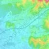Vrba topographic map, elevation, terrain