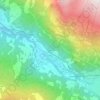 Mezzaselva topographic map, elevation, terrain
