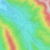 Rhododendron topographic map, elevation, terrain