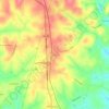 Upperco topographic map, elevation, terrain