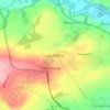 Low Etherley topographic map, elevation, terrain