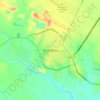 Nueva Rosita topographic map, elevation, terrain