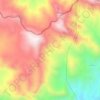 Siran topographic map, elevation, terrain