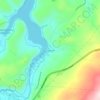 Selbysport topographic map, elevation, terrain