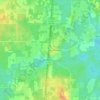 Alford topographic map, elevation, terrain