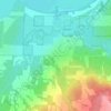 Port Wing topographic map, elevation, terrain