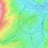 Devonshire Quarter topographic map, elevation, terrain