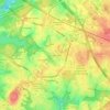 Orchard Place topographic map, elevation, terrain