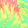 Tamayo topographic map, elevation, terrain
