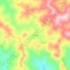 Moreiras topographic map, elevation, terrain