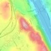 Fathom Mountain topographic map, elevation, terrain