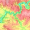 Thuin topographic map, elevation, terrain