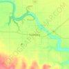 Esterhazy topographic map, elevation, terrain