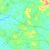 Pattimattom topographic map, elevation, terrain