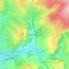 Little Hayfield topographic map, elevation, terrain