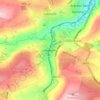Haworth topographic map, elevation, terrain