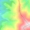 Osogovo topographic map, elevation, terrain