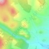 Cloon topographic map, elevation, terrain