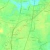 Belvedere topographic map, elevation, terrain