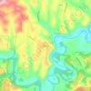 Bobtown topographic map, elevation, terrain