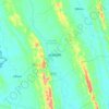 Khagrachhari topographic map, elevation, terrain