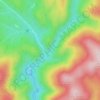 Füzér-kői-átjáró topographic map, elevation, terrain