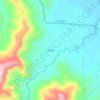 Tabuche topographic map, elevation, terrain
