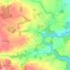 Low Grantley topographic map, elevation, terrain