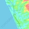 Uppala topographic map, elevation, terrain