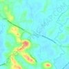 Choondal topographic map, elevation, terrain