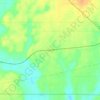Roaches topographic map, elevation, terrain