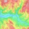 La Côte topographic map, elevation, terrain