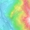 Morcles topographic map, elevation, terrain