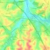 Beverly Heights topographic map, elevation, terrain