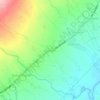 Panagan topographic map, elevation, terrain