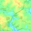 Wangford topographic map, elevation, terrain