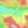 Buntu Lenta topographic map, elevation, terrain