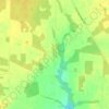 Cultus topographic map, elevation, terrain