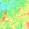 Gubbalala topographic map, elevation, terrain