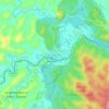 Andasibe topographic map, elevation, terrain