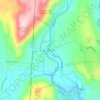 Bulls Bridge topographic map, elevation, terrain