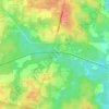 Drifton topographic map, elevation, terrain
