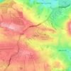 Felton topographic map, elevation, terrain