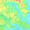 Comunidad Francisco Huirio Lienan topographic map, elevation, terrain