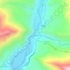 Kāgbeni topographic map, elevation, terrain