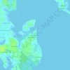 Shoreham Beach topographic map, elevation, terrain