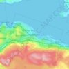 Greenock topographic map, elevation, terrain