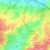 How Green topographic map, elevation, terrain