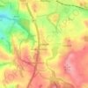 Woodall topographic map, elevation, terrain