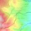 Kimanyi A topographic map, elevation, terrain